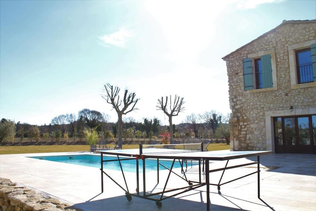 Villa Mas En Campagne Mallemort Exterior foto